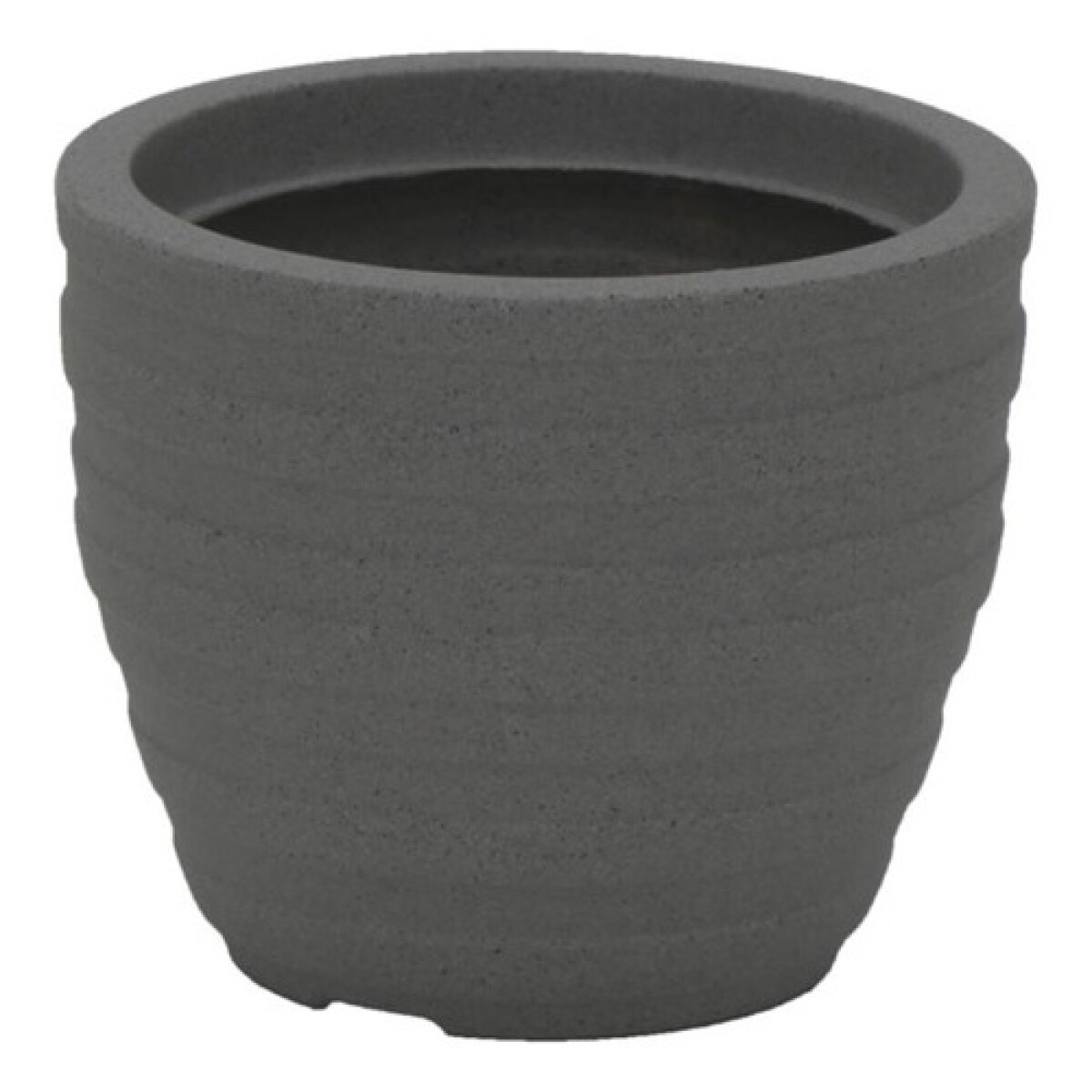 Maceta Inca Tramontina 24cm plástico resistente - Símil Cemento 