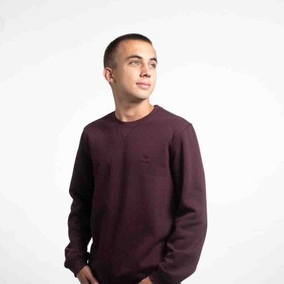 Sweater Fleece Bordo