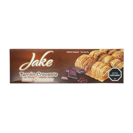 TURRON JAKE CROCANTE 90G CHOCOLATE TURRON JAKE CROCANTE 90G CHOCOLATE