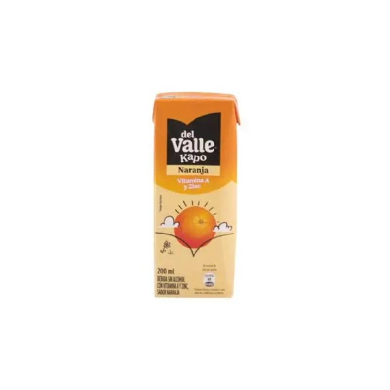 Del Valle Kapo Naranja 200ml Del Valle Kapo Naranja 200ml