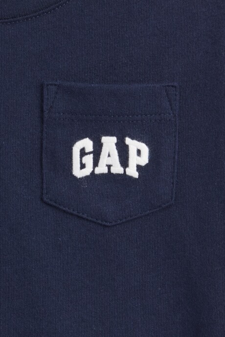 Remera Logo Gap Toddler Niño Tapestry Navy