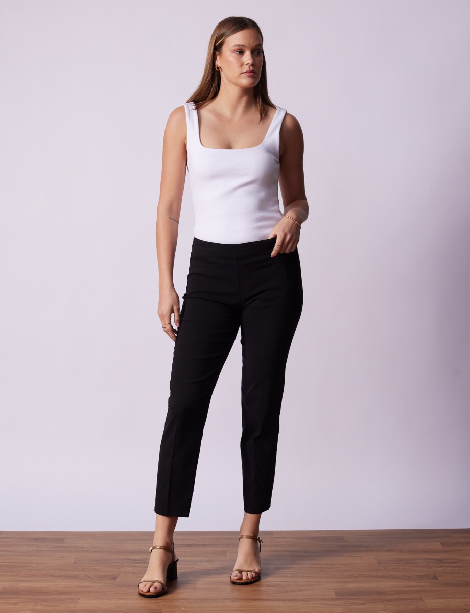 Pantalon Pull On - Negro 
