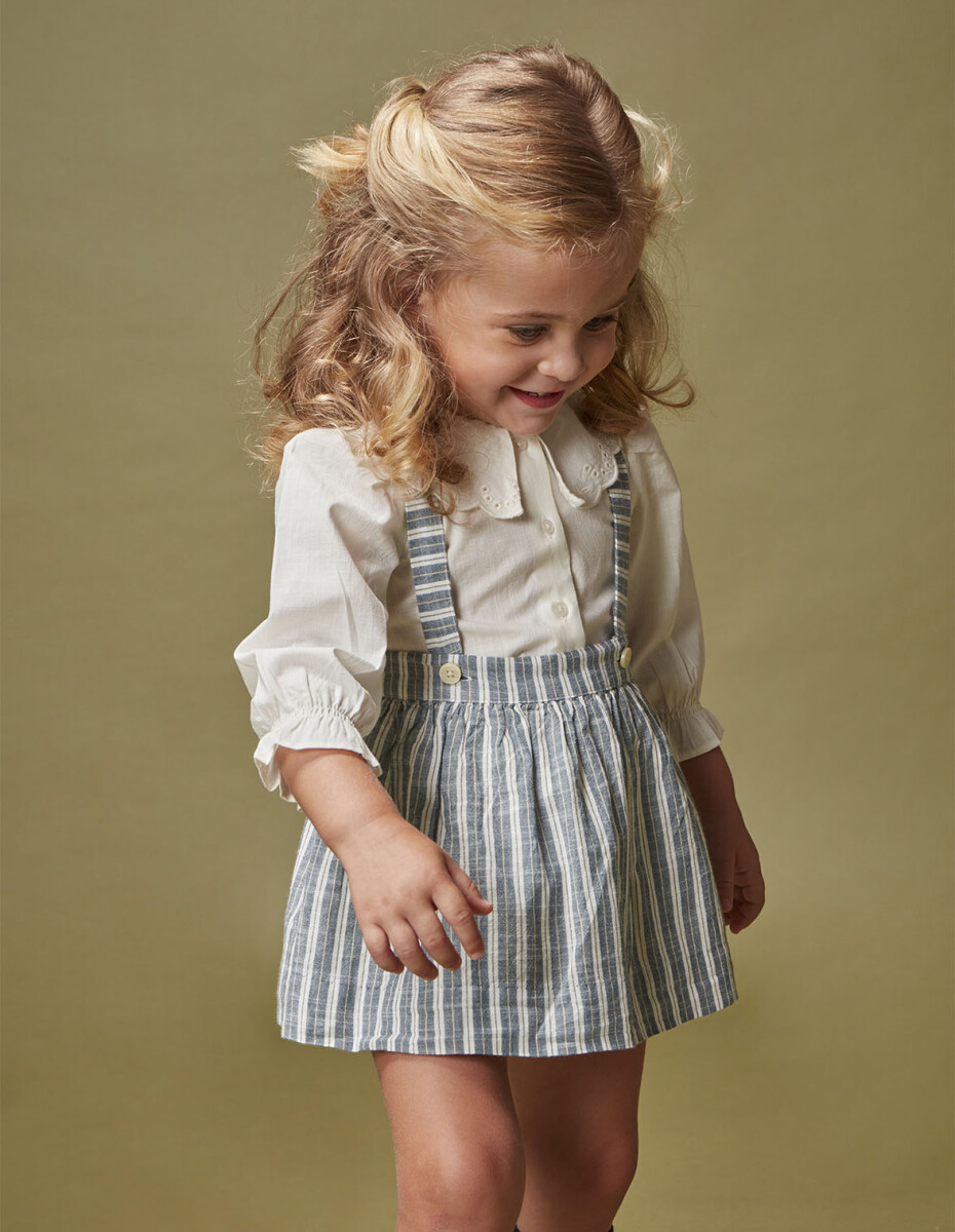 Falda De Rayas - Petroleo 