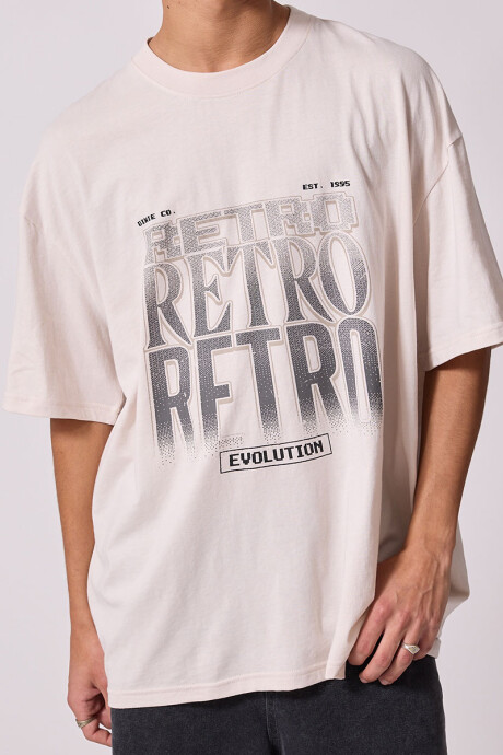 T-SHIRT MOYA DIXIE Crudo