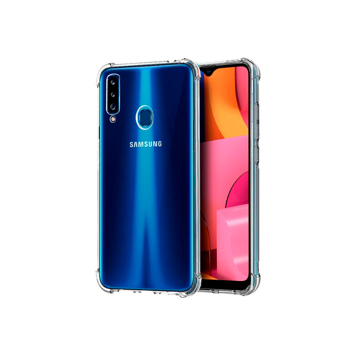 Protector Samsung Galaxy A20S con puntas reforzadas 
