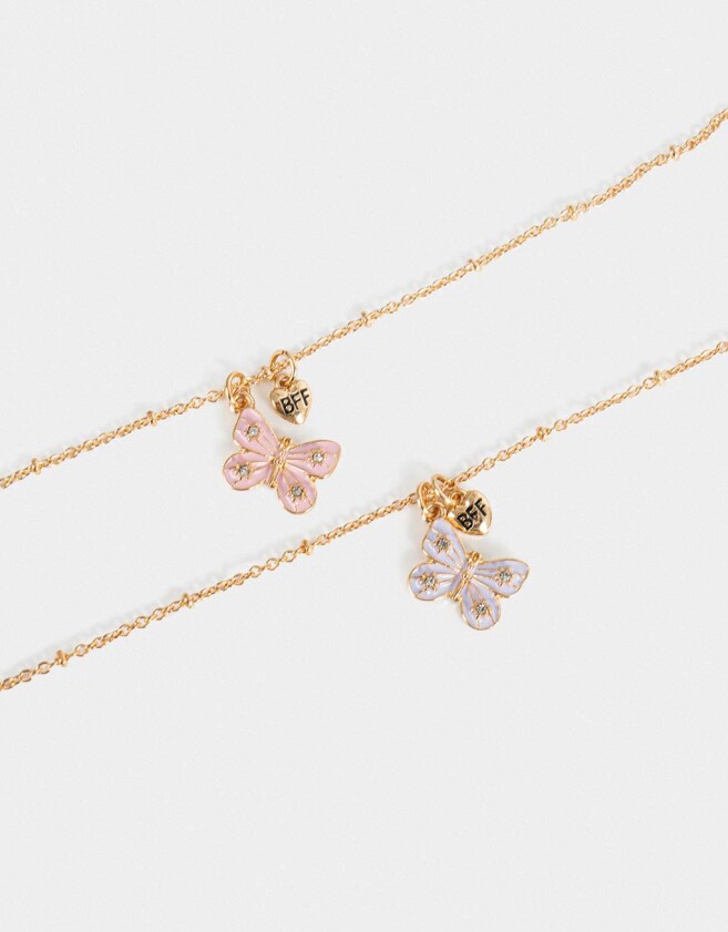 Collares Infantiles Para Compartir Collar Para Compartir - Plateado