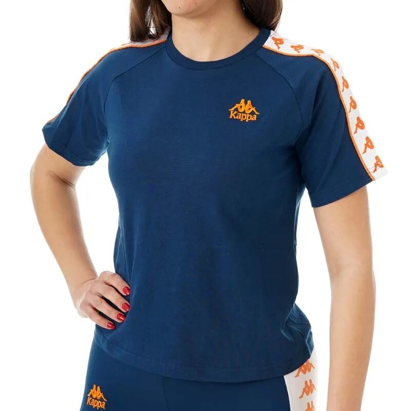 Polo 222 Banda Adi Mujer Blue Dk-orange