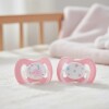 Set x2 chupetes BUBA fisiologico 0-6 meses elefante rosado