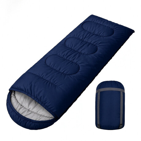 Saco De Dormir Con Capucha Gris