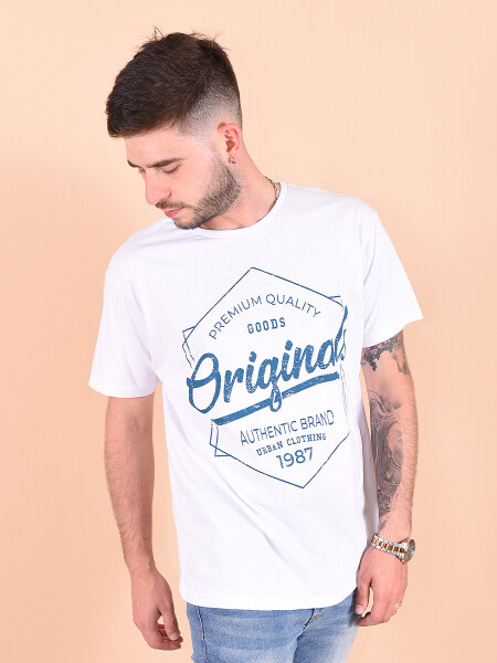 REMERA ORIGINALS BLANCO