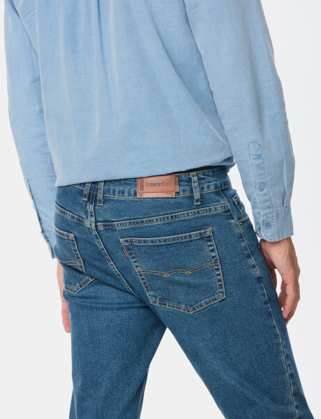 PANTALÓN DE JEAN SKINNY Azul