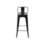 TABURETE TOLIX METAL CON RESPALDO TABURETE TOLIX METAL CON RESPALDO