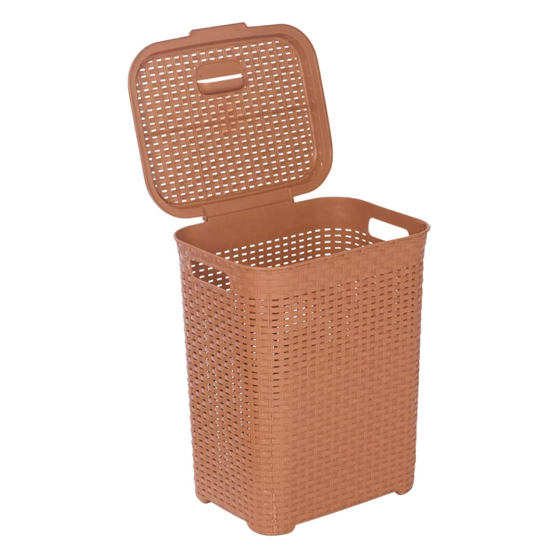 Cesto para ropa 45 lts CREMA