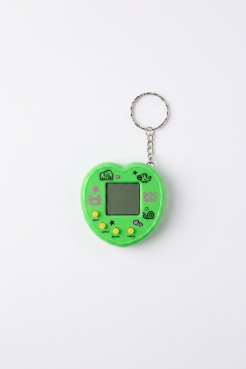 Llavero Tamagotchi verde