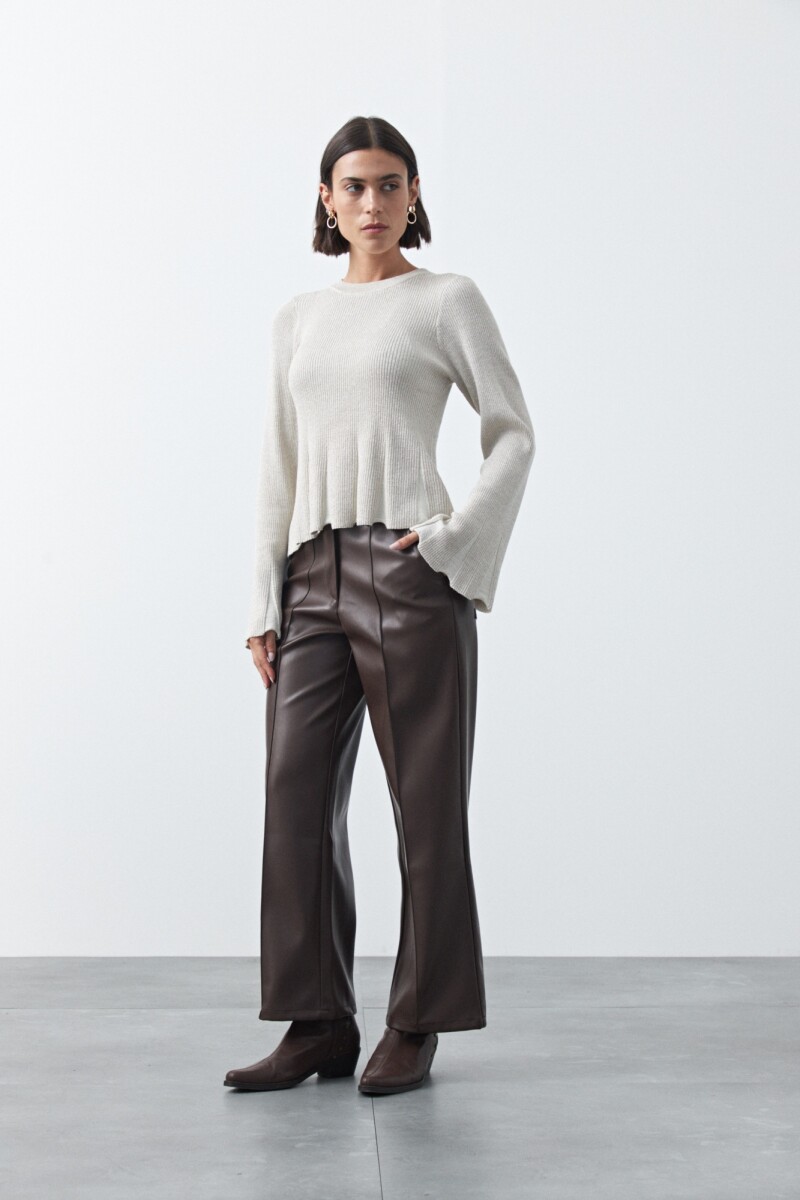 PANTALON PODESSA Chocolate