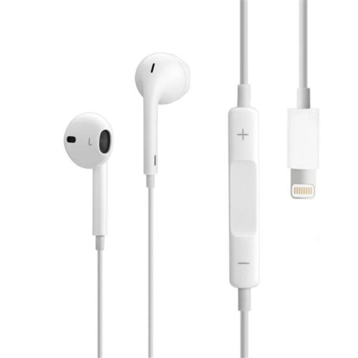 Auriculares Cableado Lightning Manos Libres iPhone Compatible 