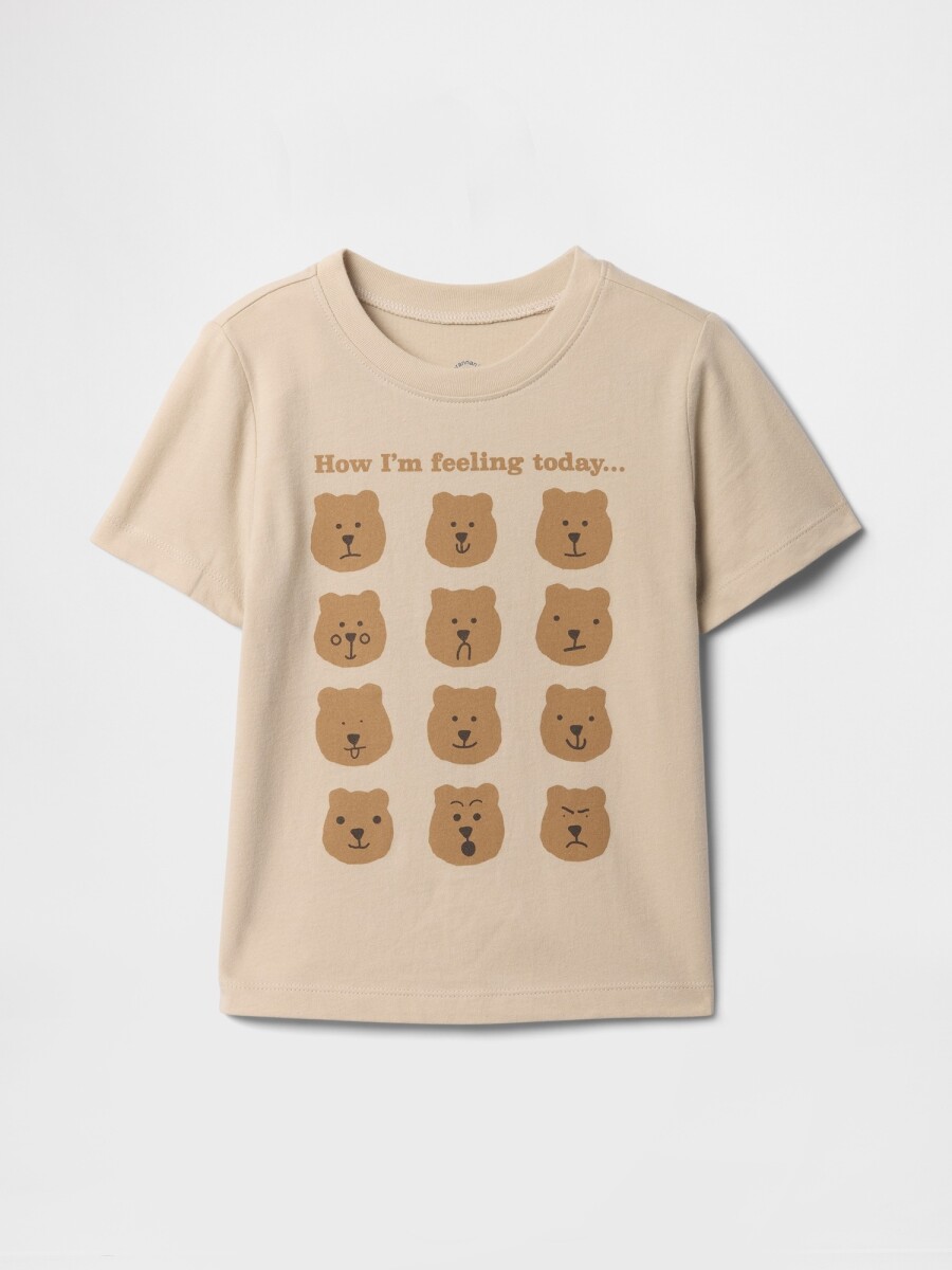 Remera Gráfico Toddler Niño - Bedrock 291 