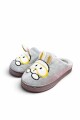 PANTUFLA PELUDITA Gris