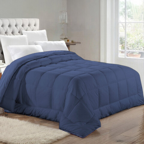 Acolchado 1 Plaza Plus Richmond House 150 x 220 cm AZUL