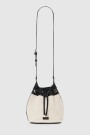 MINI ALANA BUCKET BAG Beige