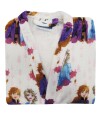 Bata de Baño Infantil Velour Frozen Talle P al G Blanco
