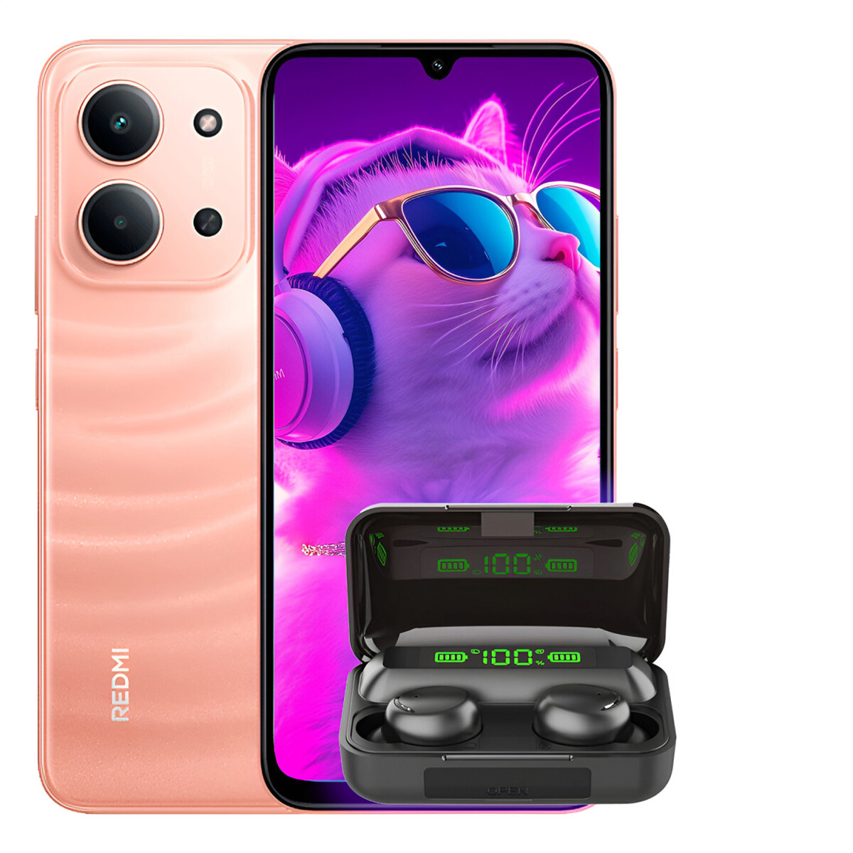 Xiaomi Redmi 15c 8/128 Gb + Regalo - NARANJA 