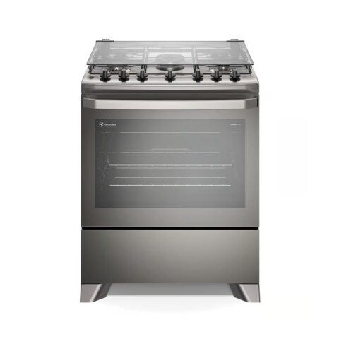 Cocina Electrolux 5 hornallas Grill Electrico Silver Cocina Electrolux 5 hornallas Grill Electrico Silver
