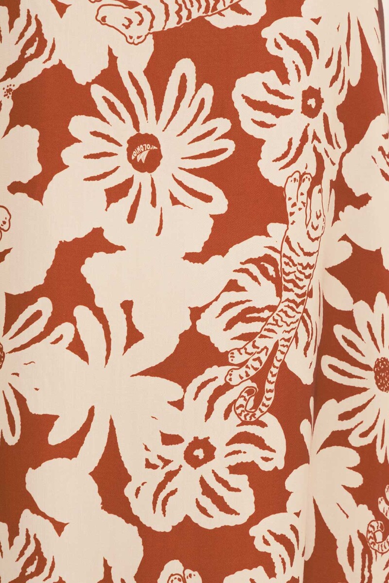 FEFE DRESS Jungle Clay