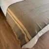 Manta pie de cama 85x230cm gris Manta pie de cama 85x230cm gris