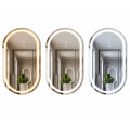 Espejo De Baño Con Luz Led 3 Tonos Ovalado Espejo De Baño Con Luz Led 3 Tonos Ovalado