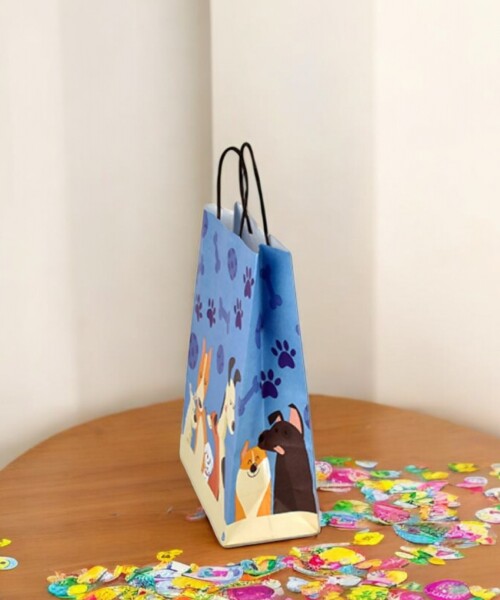 Bolsa 22x10x30 cm. PUPPIES