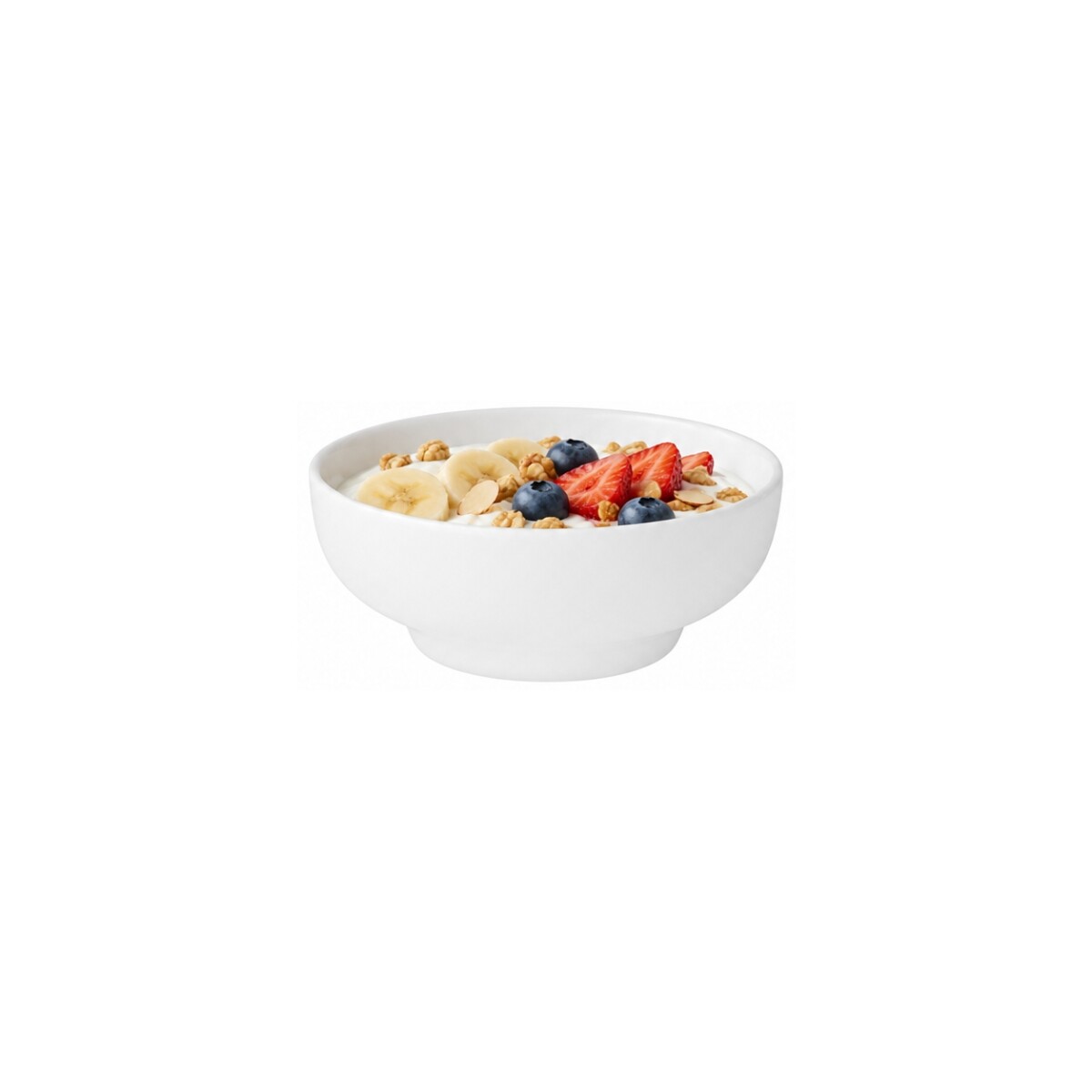 Bowl de Porcelana Blanca 13 cm Actualite 