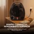 Caloventilador Goldtech 2000W 220V 2 Modos Frío Calor Negro
