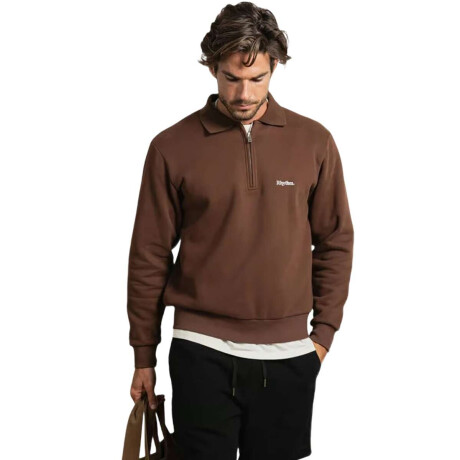 Buzo Rhythm Furnace Quarter Zip Marron