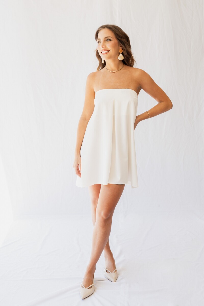 VESTIDO PALMA MINI OFF WHITE VESTIDO PALMA MINI OFF WHITE