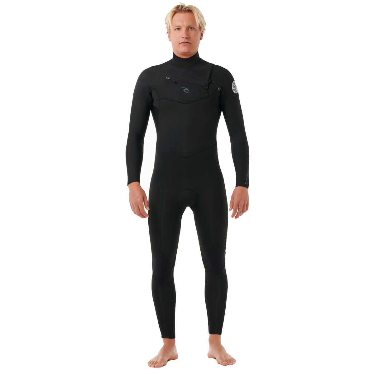 Traje Rip Curl Dawn Patrol Performance Chest Zip 4/3 - Negro 