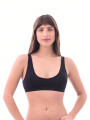 TOP BRETEL ANCHO SEAMLESS NEGRO