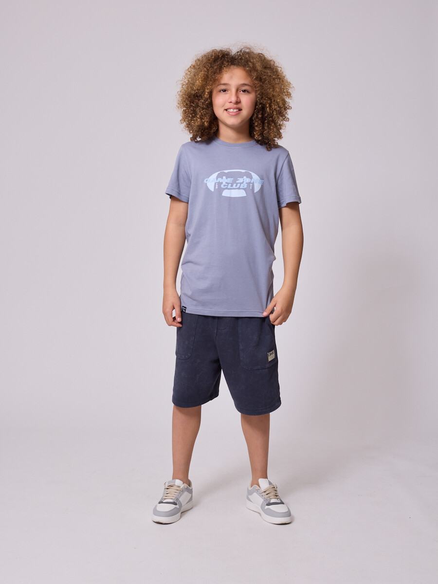 T-SHIRT MIRGO TEEN DIXIE Gris Claro