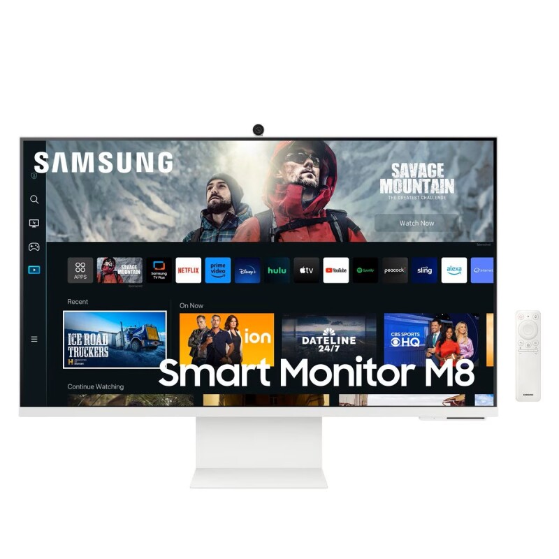 MONITOR SAMSUNG, 32", SMART, FULL HD,LED,SLIM FIT CAMERA, ERGONOMIC STAND 001