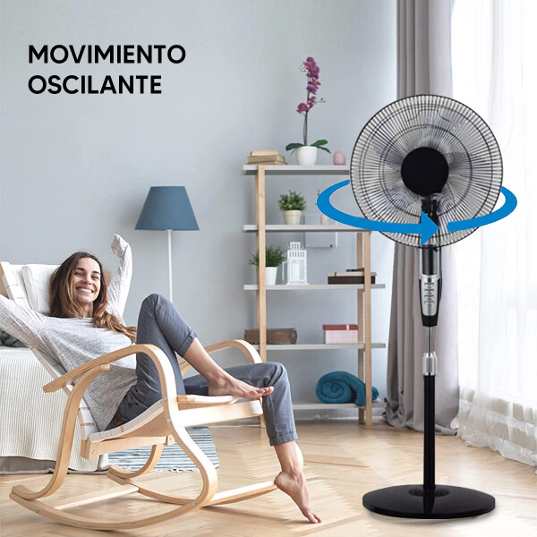 Ventilador De Pie Xion Xi-v150 De Outlet VENTILADOR DE PIE XION XI-V150 OLT