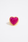 ANILLO CORAZÓN Violeta