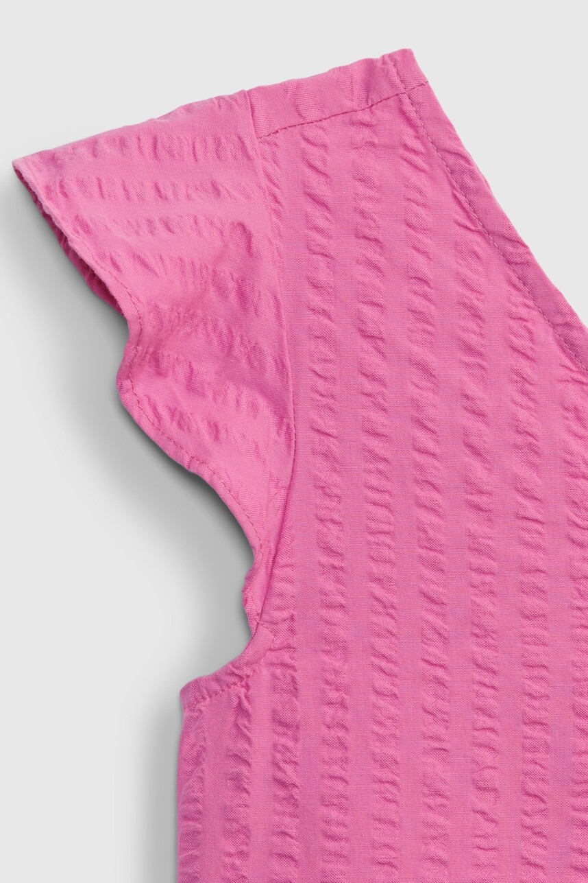 Musculosa Con Volados Niña India Pink