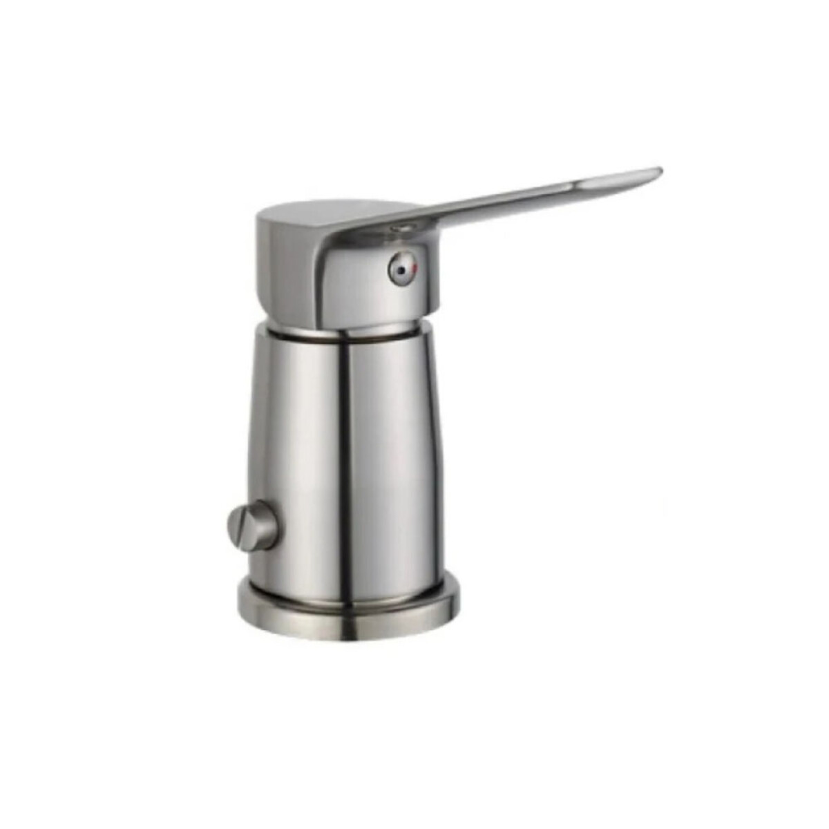 Grifería para Bidet Monocomando con Transferencia Cromado Cepillado Linea Panter 