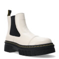 Botas de Mujer Miss Carol SILVIR chelsea Blanco Hueso