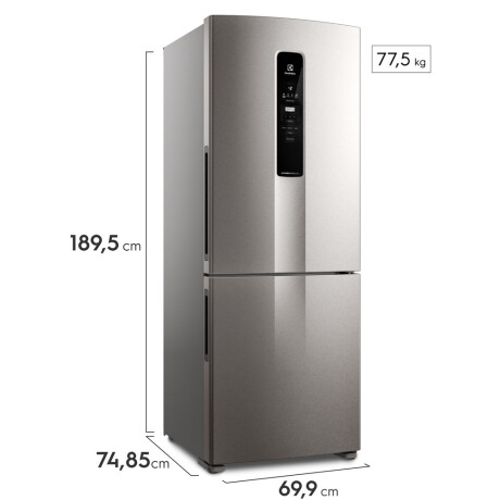 Heladera Electrolux IB44 454LTS Frio Seco Inox 001