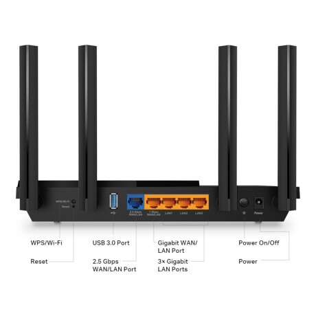 Router Inalámbrico Tp-link Archer AX55 Pro Doble Banda Wi-fi 6 AX3000 001