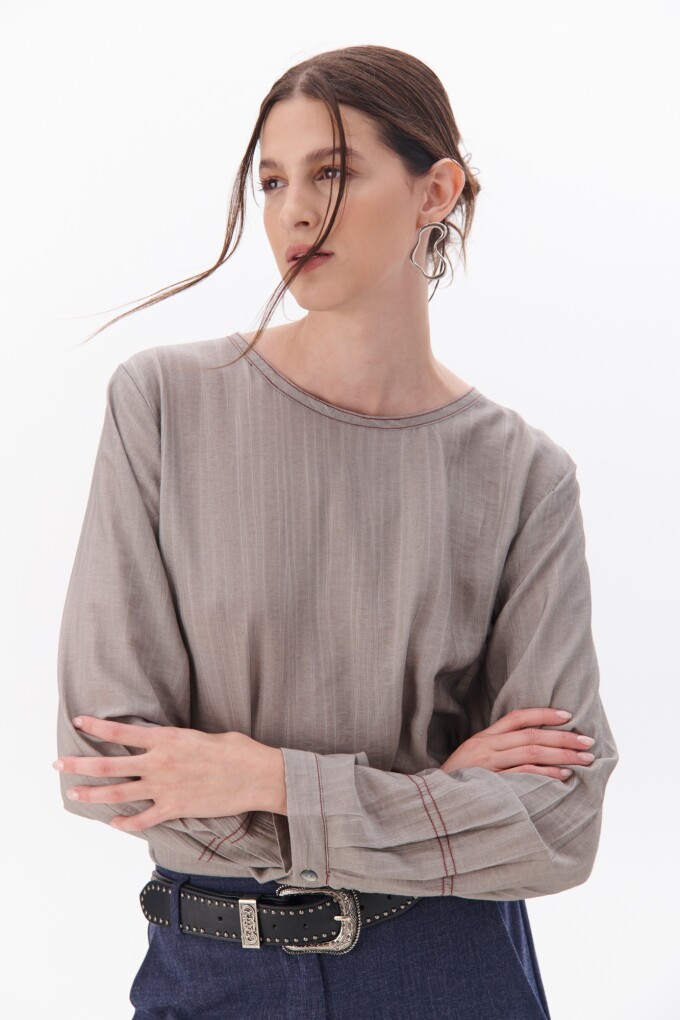 BLUSA KRAKEN GRIS