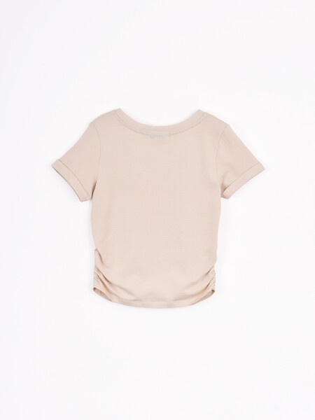 REMERA ANI BEIGE CLARO