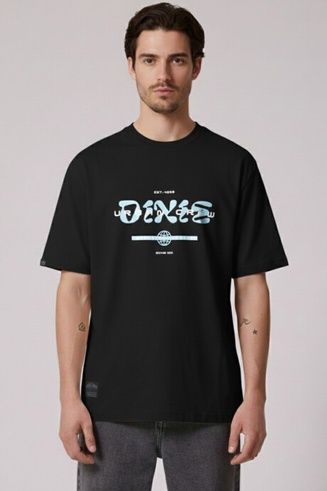 T-SHIRT GOSIN DIXIE Negro