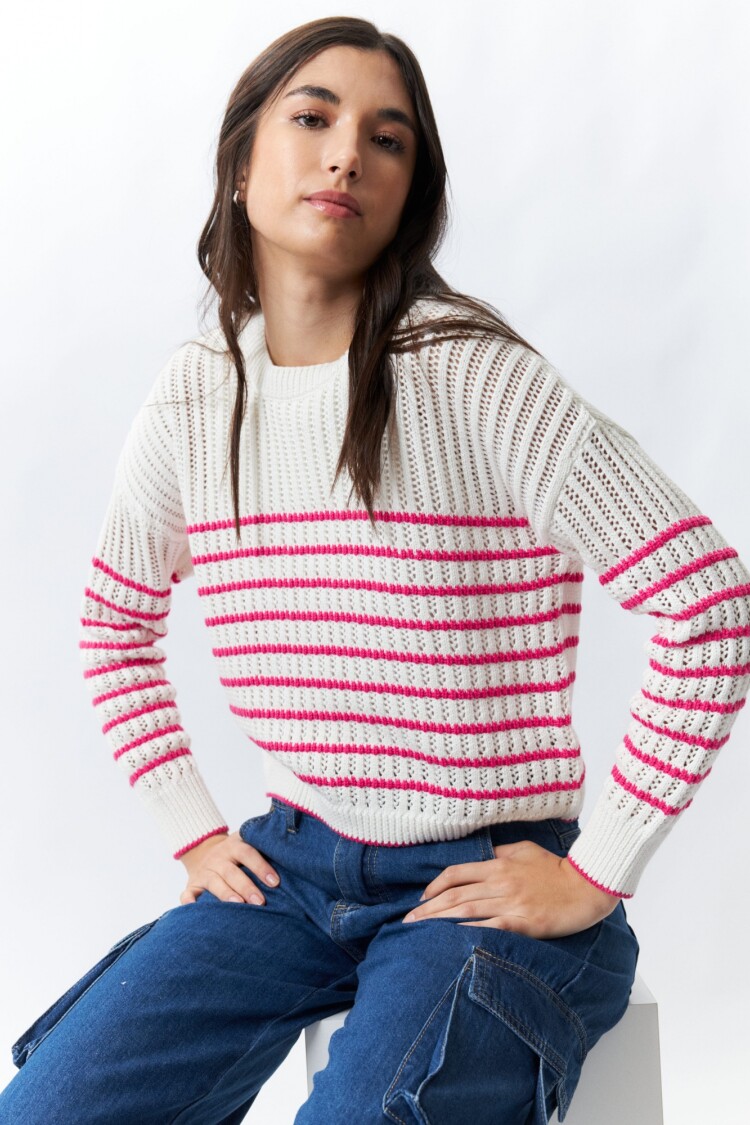 SWEATER FATIMA Malva